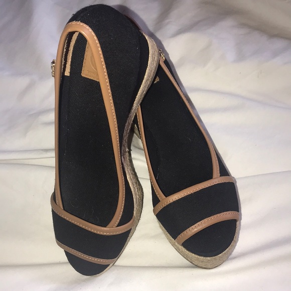 Tory Burch 'majorca' Wedge Sandals - Picture 9 of 10